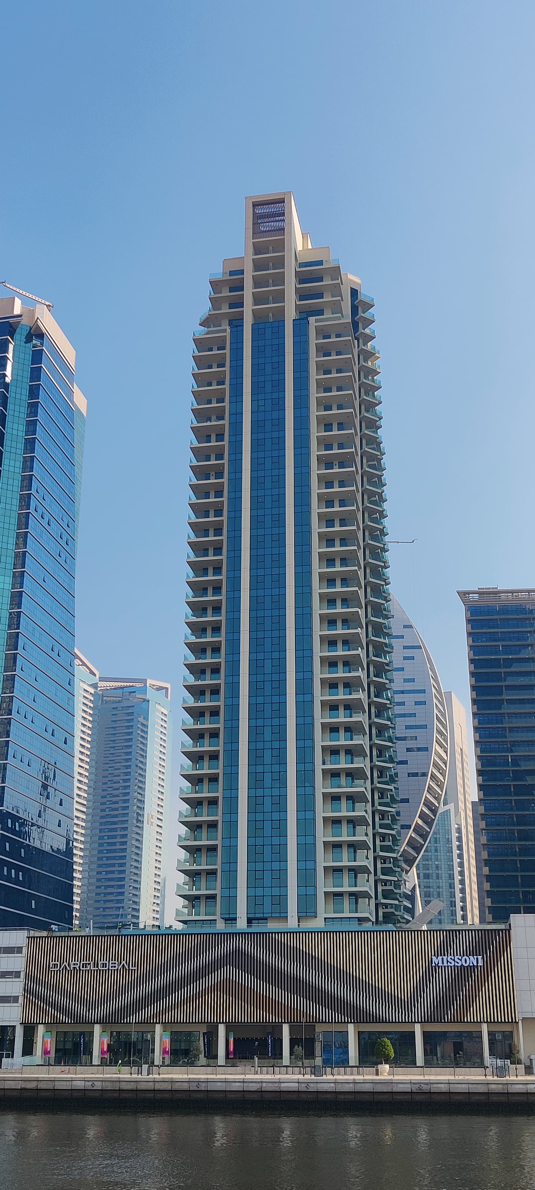 Urban Oasis residential tower with landscaped façades
